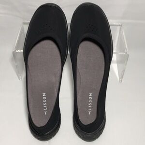 Lissom Flytes Black Slip On Comfort Ballet Flats Black Size 8 US
